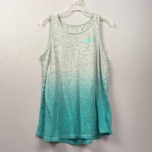 Justice Sports Tank Top Gradient White to Blue 10